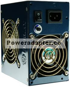 Enermax EG495P-VE ATX Power Supply 485W SATA Dual Fan NoiseTaker - Click Image to Close