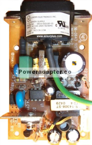 LEI SB10-033100-10 Open Frame 3.3Vdc 4A SWITCH Internal POWER SU - Click Image to Close