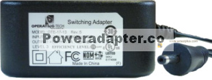 OPERATING TECH ELECTRONICS OTE-17-13 AC ADAPTER 13VDC 1.3A POWE - Click Image to Close