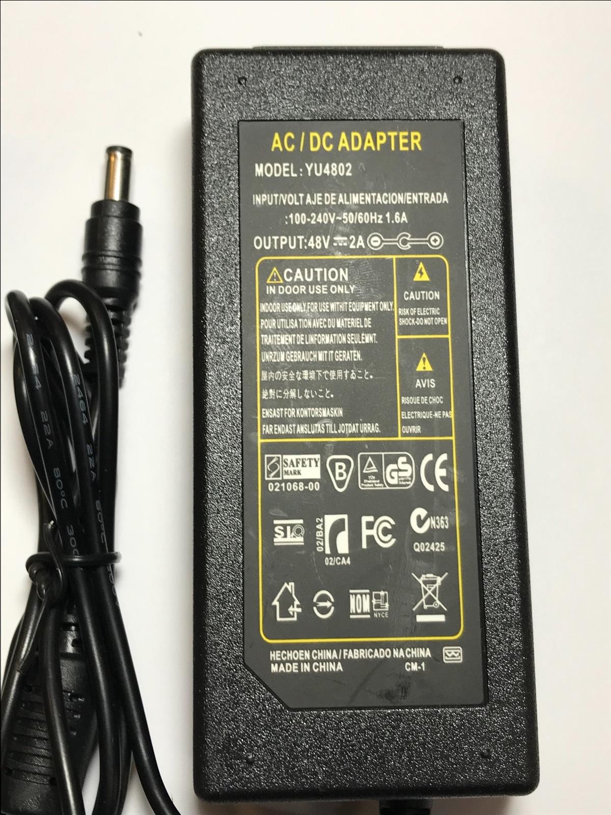 48V 2A 1.66A Netgear Power Supply P/N 332-10600-01 NU80-6480166-I2 UPDATE - WE ARE WORKING AS NORMAL AND UNDERSTAND TH - Click Image to Close