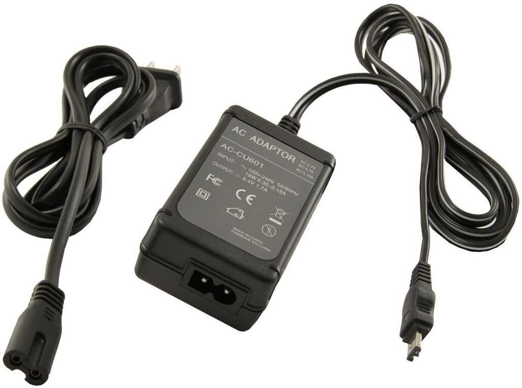 AC-L100 AC-L10 AC-L15 AC Adapter Charger for Sony HandyCam CCD-TRV67 CCD-TRV68 CCD-TRV87 CCD-TRV88 Wattage 18 watts In - Click Image to Close