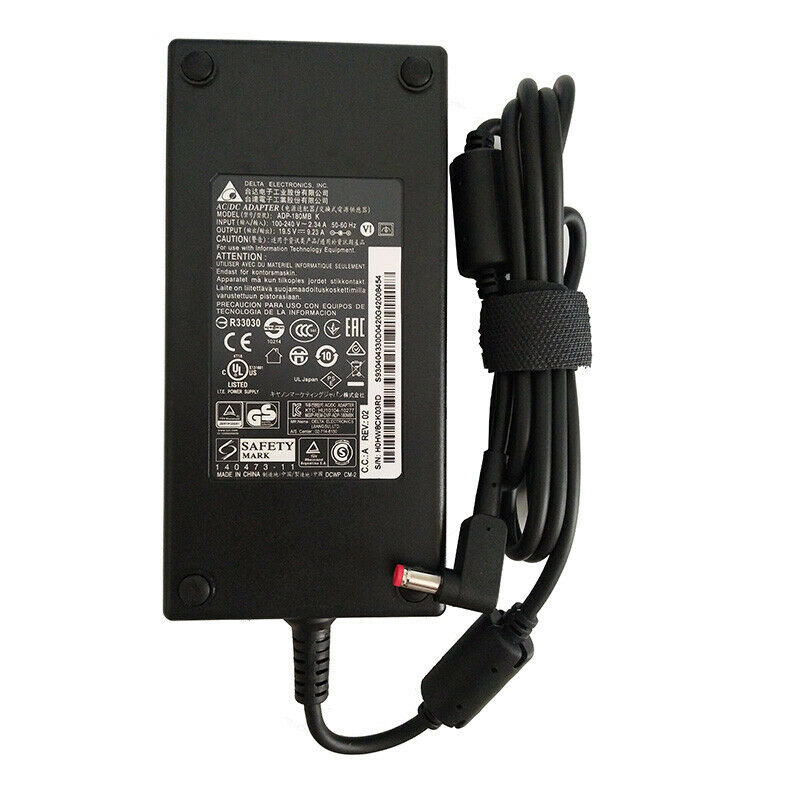 Acer Predator i7KI7 N17C1 19.5V 9.23A 180W AC Power Adapter Charger ADP-180MB K 5.5mm*1.7mm connector tip size:5.5mm*1. - Click Image to Close