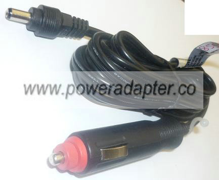 CAR CHARGER 2x5.5x10.8mm ROUND BARREL AC ADAPTER - Click Image to Close