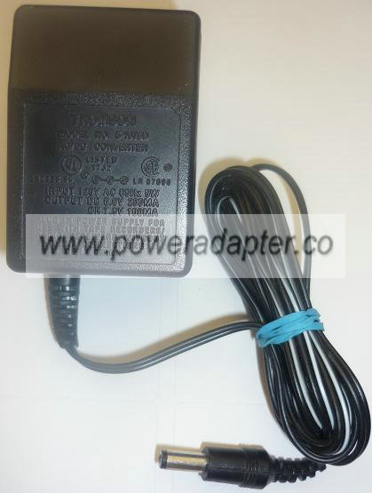 Thomson 5-1075D AC ADAPTER 7.5VDC 100mA 6VDC 200mA used +(-) 2x5 - Click Image to Close