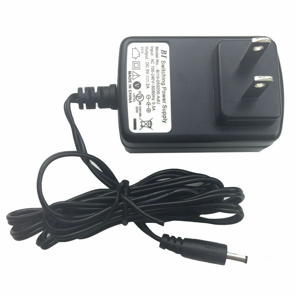 Switching Power Supply 5V 2A AC to DC Adapter Charger 3.5mm x 1.35mm DC Jack Brand: jujin Output Voltage: 5 V MPN: Does