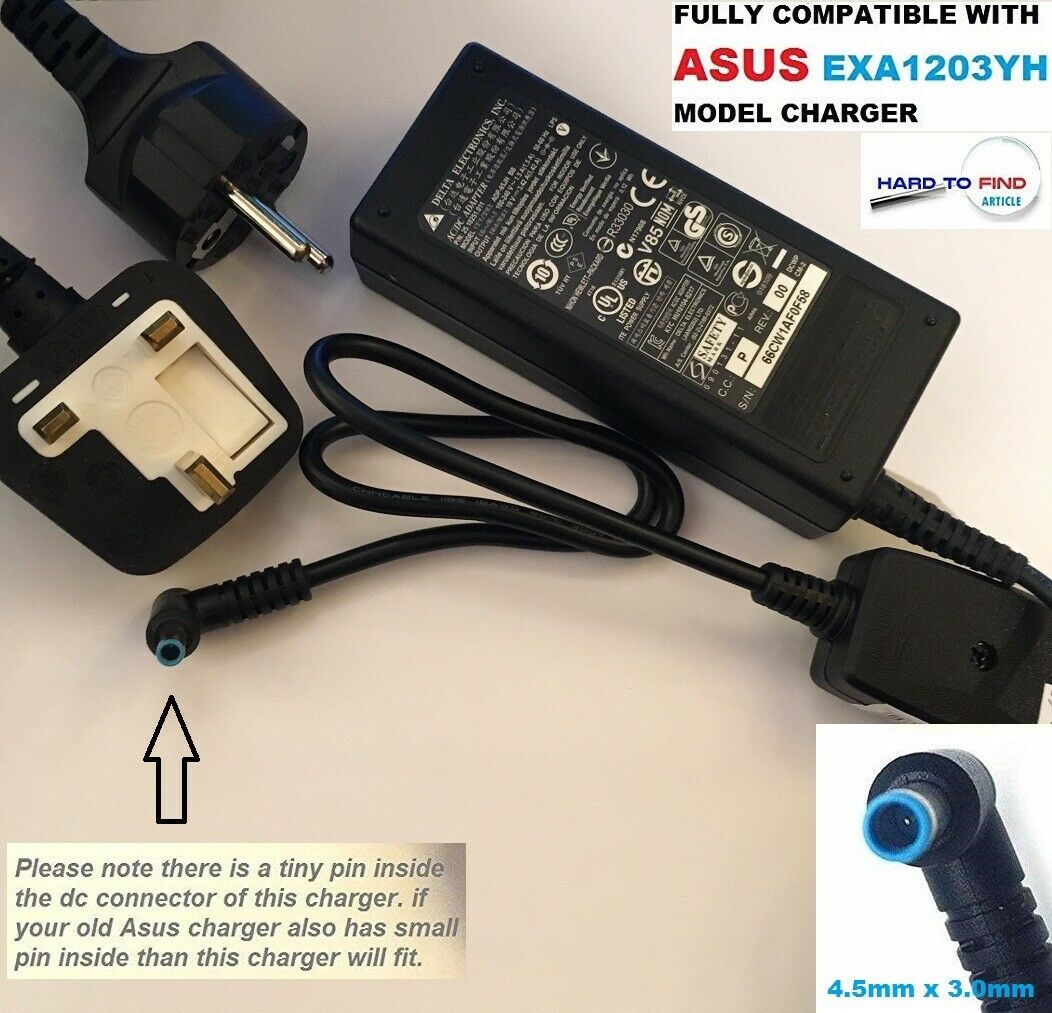 Power Adapter/Charger for ASUS ZenBook UX560, UX560U, UX560UA, UX560UQ Power Adapter/Charger for ASUS ZenBook UX560, U