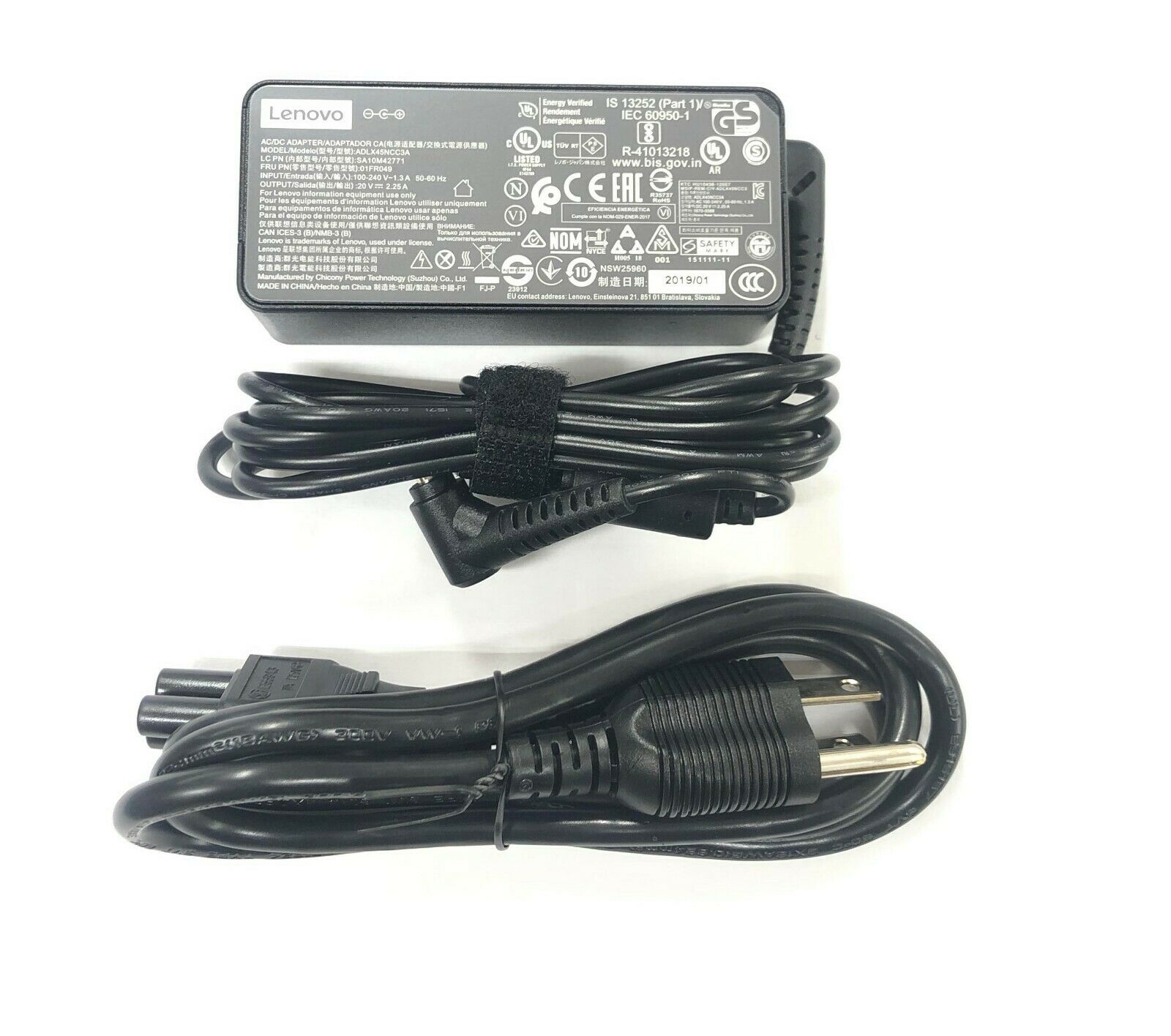 Lenovo Output Current: 2.25A Color: Black Type: AC/Standard UPC: Does not apply New Genuine Lenovo Ideapad 110-1