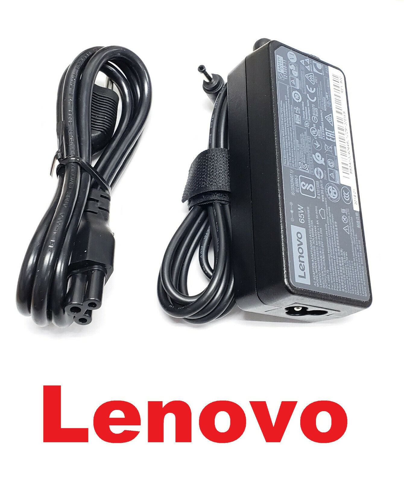 New Genuine 65w for Lenovo Yoga 710-15IKB 80V50009US AC Power Charger Adapter Custom Bundle: Yes MPN: Flex 5-1470 80X - Click Image to Close