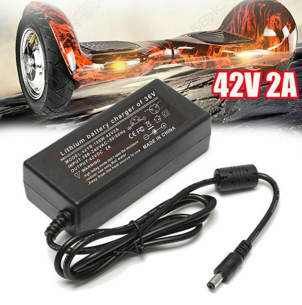 5.5/2.1mm 42V 2A Electric Battery Charger Adapter For 36V Li-ion Lithium Balance Scooter Size: 117 x 52 x 33mm(L*W*H) O - Click Image to Close