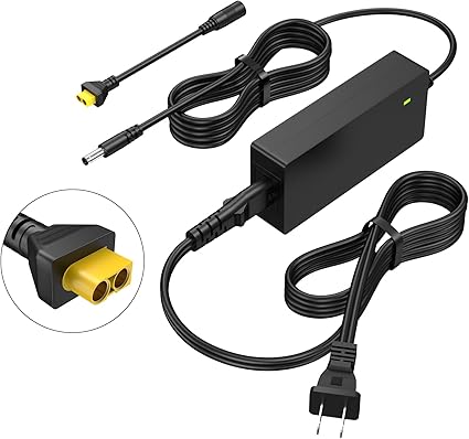 19V 4.74A 90W Power Cord with Output XT60 for SDT, for Hota RC,for GT Power,for ISDT,for ToolKitRC and Any Charger with