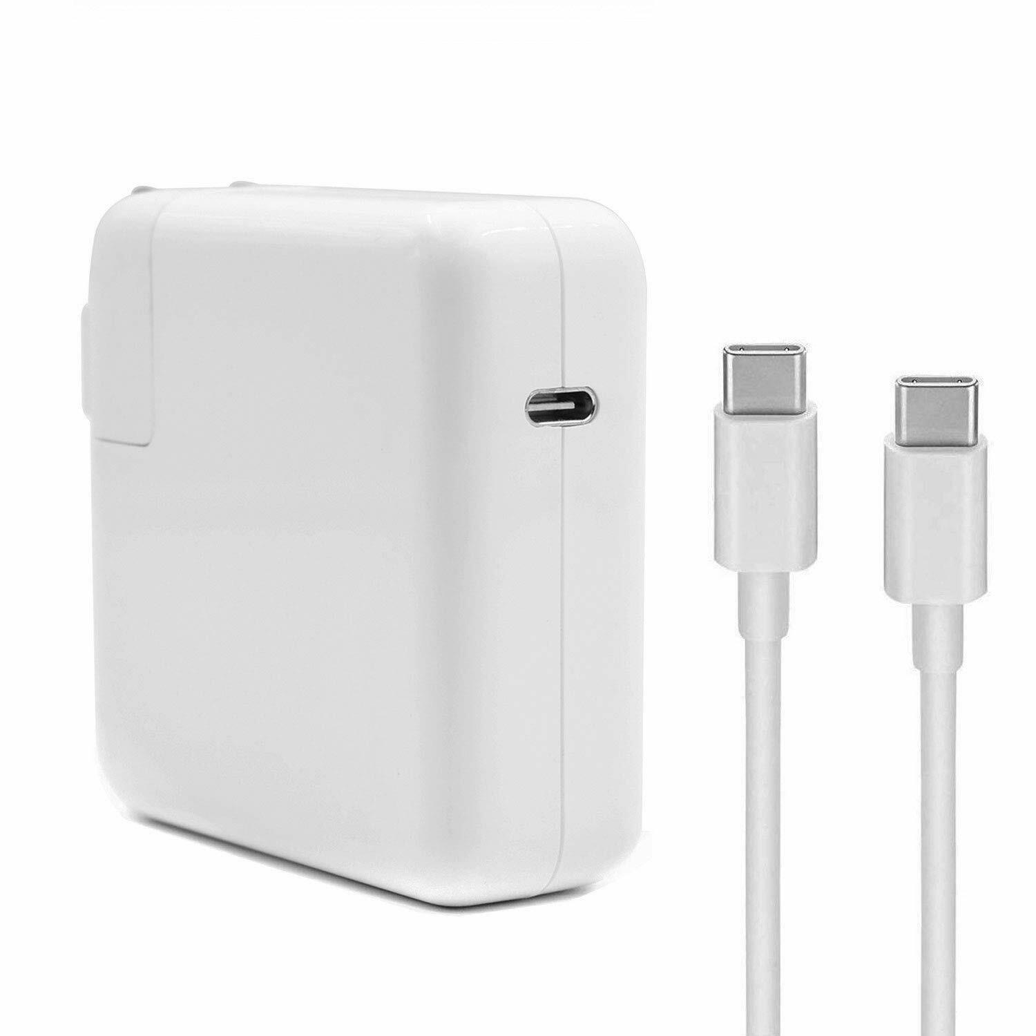 New Original OEM APPLE 15" MacBook Pro with USB-C Port 87W Charger + Cable A1719 Bundled Items: Detachable Plugs Com
