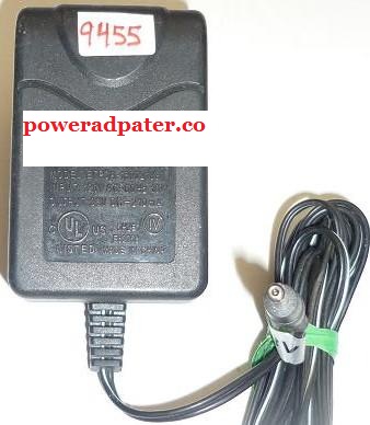 BLACK & DECKER ETPCA-180021U3 AC ADAPTER 26VDC 210mA USED -(+)