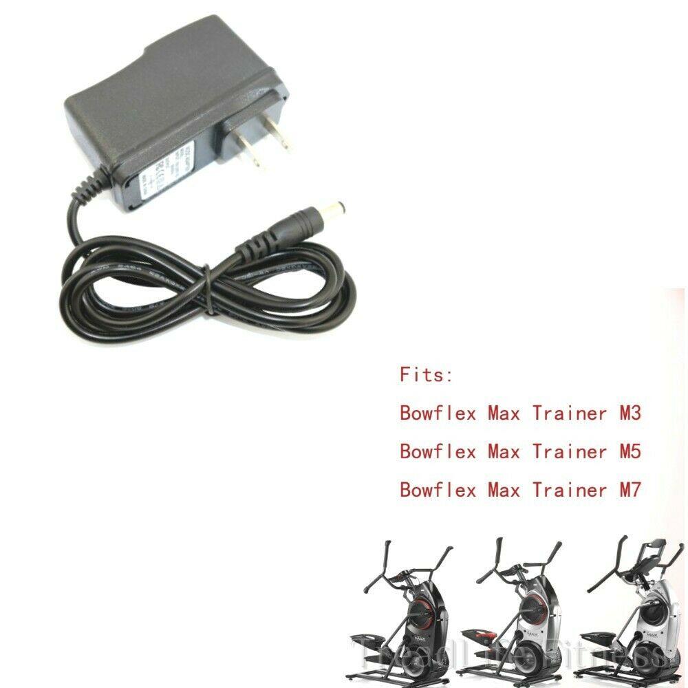 9V DC 1A AC/DC Adapter for Bowflex Max Trainer elliptical M3 M5 M7 Power Supply Cord Powercord for Bowflex Max Trainer