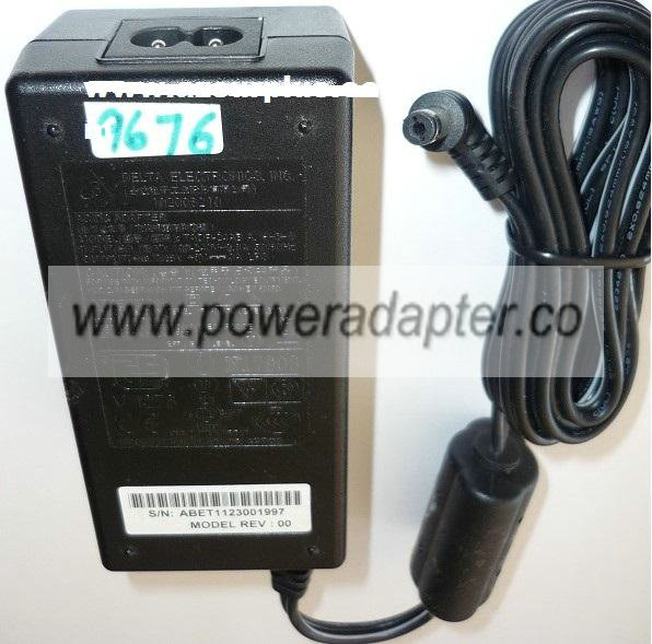 DELTA TADP-24AB A AC ADAPTER 8VDC 3A USED -(+) 1.5x5.5x9mm 90°