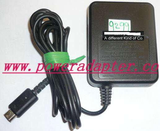 GAMESTOP BB-731/PL-7331 AC ADAPTER 5.2VDC 320mA USED USB CONNECT - Click Image to Close