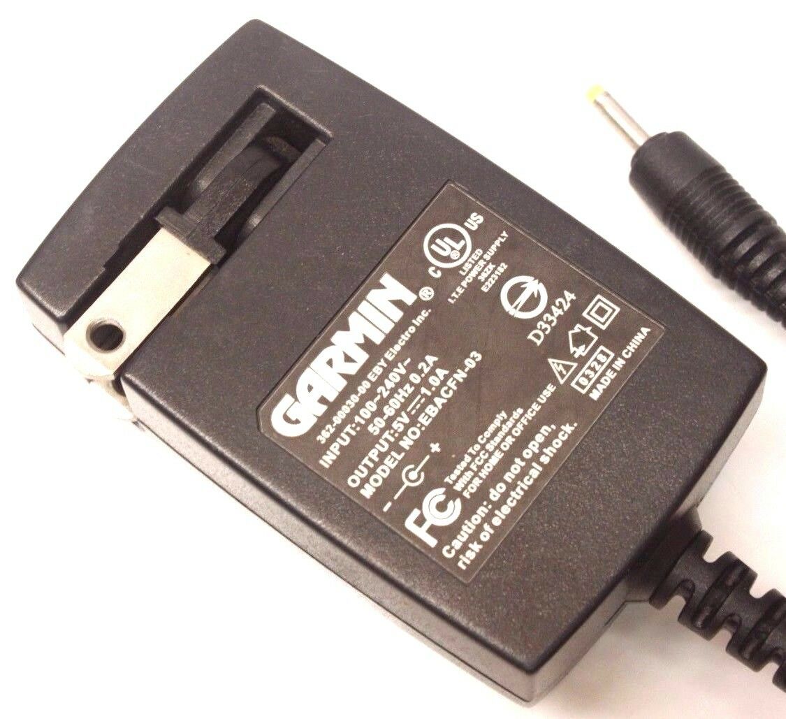 NEW 5V 1.0A Garmin EBACFN-03 AC DC Power Supply Adapter Charger Output 5V 1A for GPS Model Number EBACFN-03 input:100- - Click Image to Close