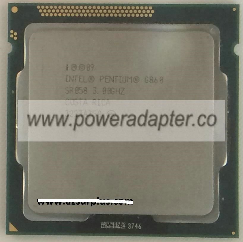 Intel Pentium I9 CPU G860 Sr058 3.0 GHz Used CPU