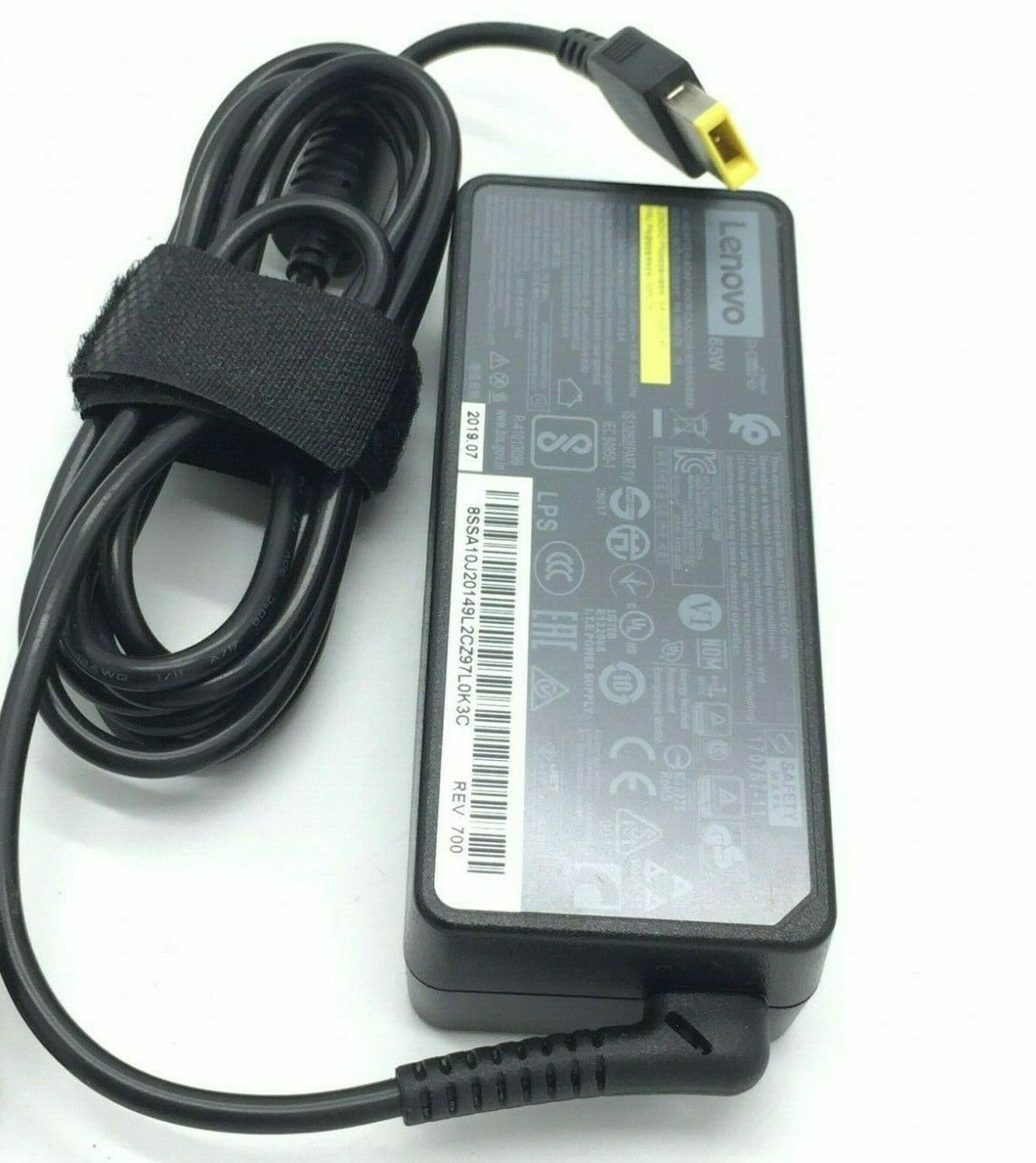 Lenovo 65w 20V 3.25A thinkpad Yoga Ideapad Laptop Charger AC adapter square tip Seller Notes: “Genuine new charger , P - Click Image to Close