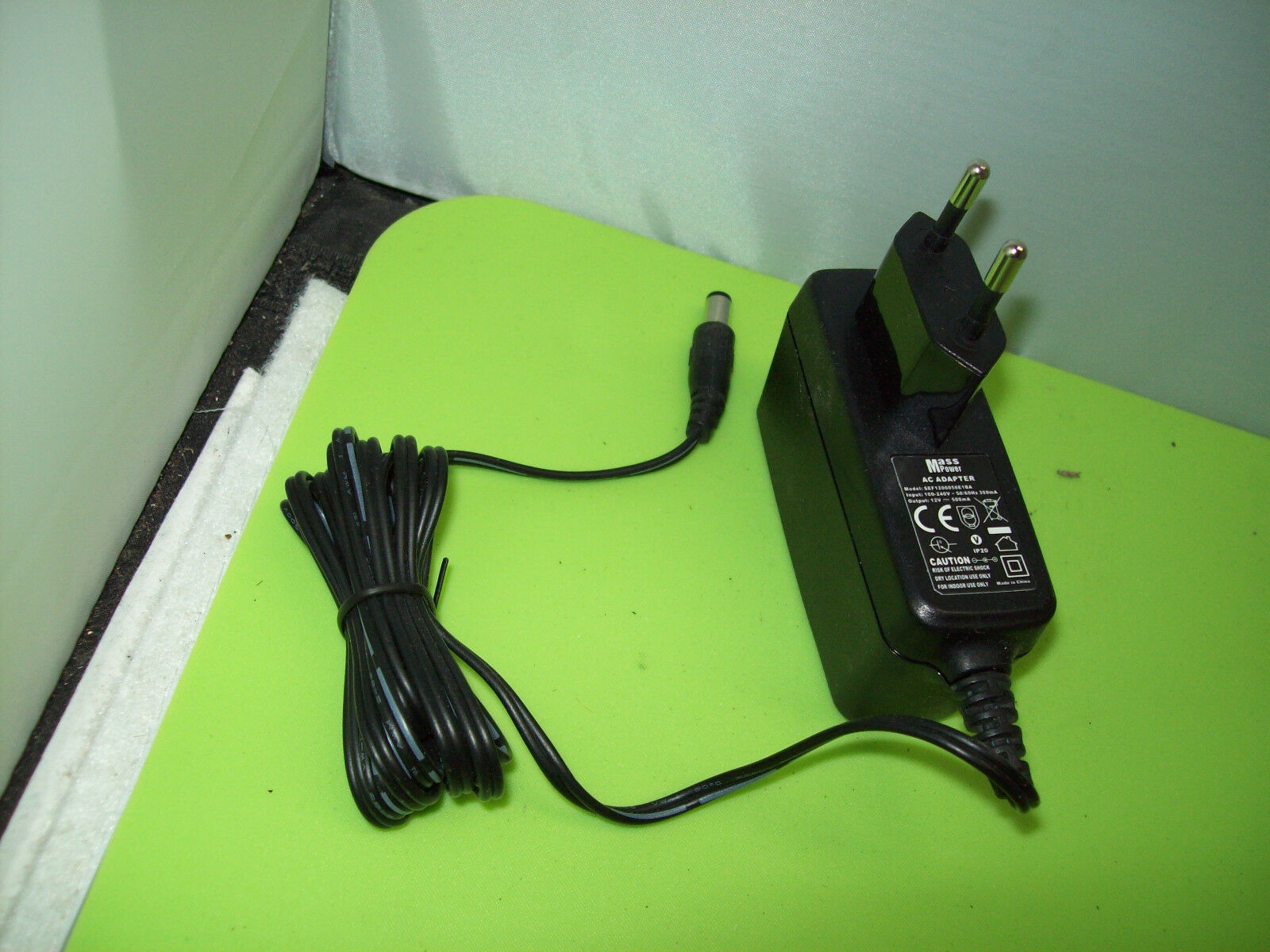 Original Power Supply AC Adapter Mass Power sef1200050e1ba 12v Marke: mass Herstellernummer: SEF1200050E1BA Produkt - Click Image to Close