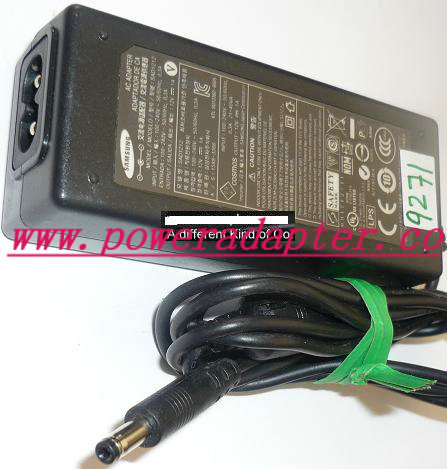 SAMSUNG SAD1212 AC ADAPTER 12VDC 1A USED-( ) 1.5x4x9mm POWER SUP - Click Image to Close