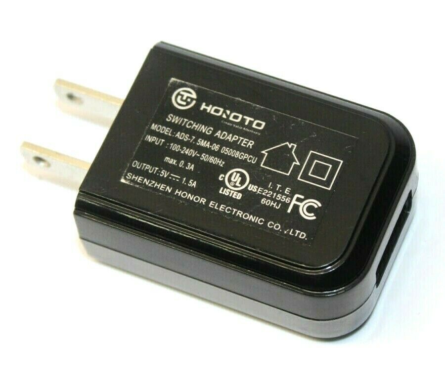 Shenzhen Honor ADS-7.5MA-06 Switching Power Supply AC Adapter Output DC 5V 1.5A Type: Adapter MPN: Does Not Apply