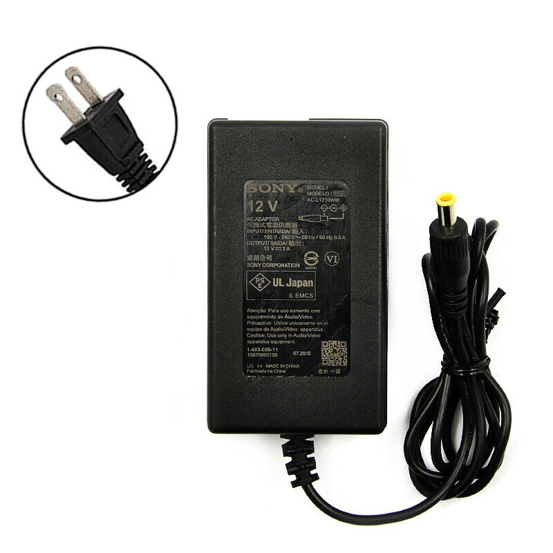 Sony AC-L1210WW Power Supply AC Adapter Charger 12V 1A For Blu-Ray player Brand: Sony Unit Quantity: 1 Modified Item - Click Image to Close