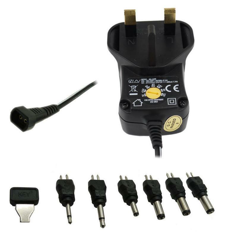 Trimline B102 500MA Uk 9v ac-dc power supply adapter plug Type: AC/DC Adapter Voltage Selection: Rotary Switch Brand