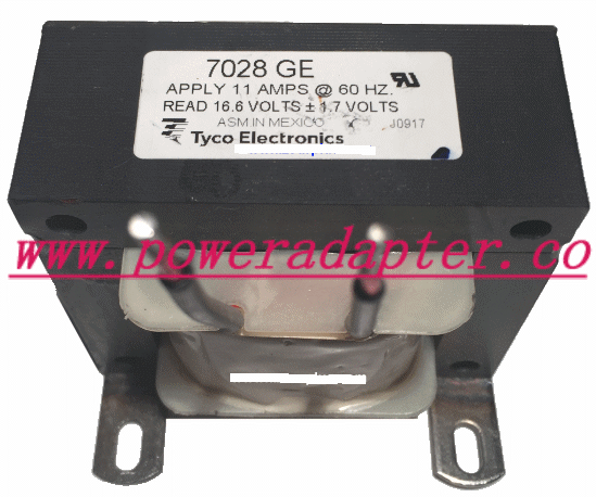 Tyco Electronics 7028 GE 11A 17V Coil Choke Transformer 2x shiel - Click Image to Close