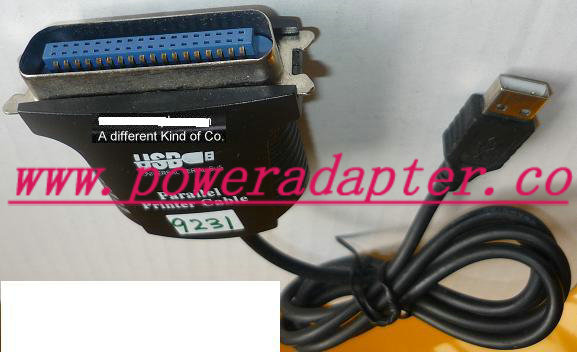 USB TO PARALLEL PORT PRINTER ADAPTER CABLE USED UNIVERSAL SERIAL - Click Image to Close
