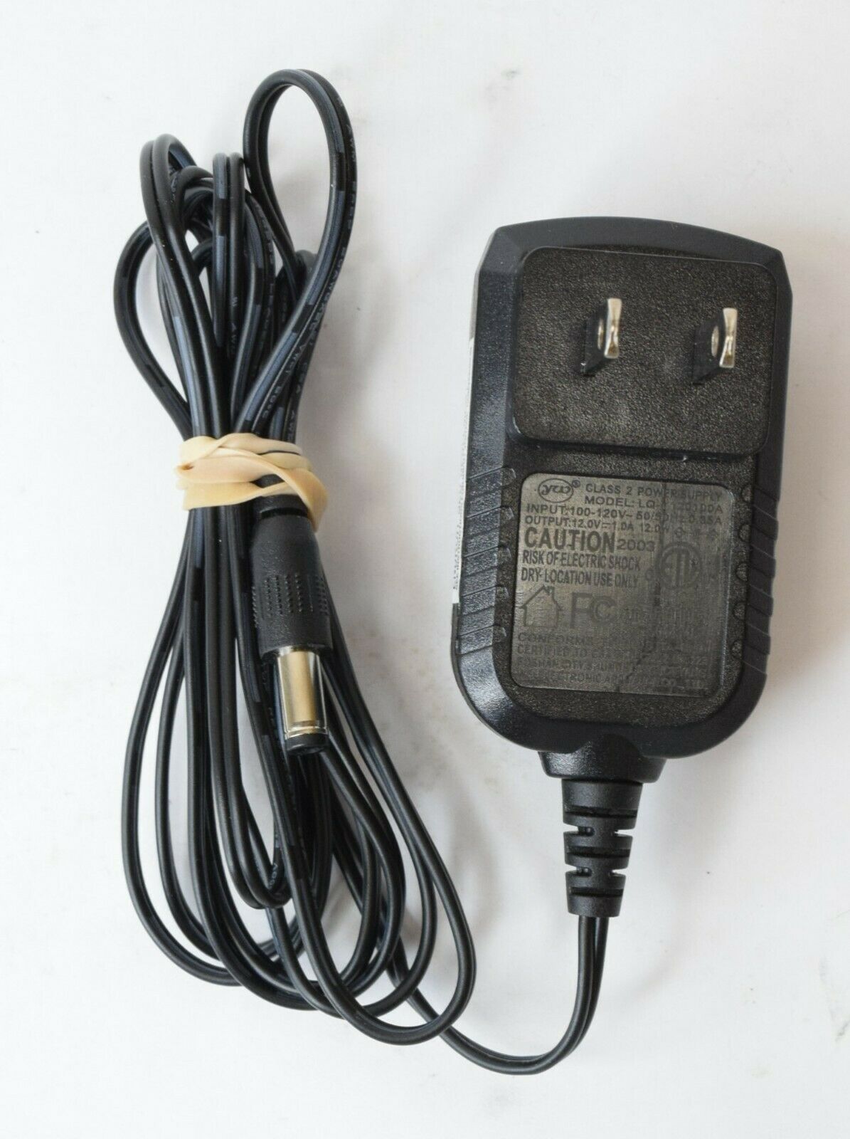 YW Class 2 Power Supply Adapter Unit LQ-L120100A 12V 1A 12W Type: Adapter Output Voltage: 12 V Features: Powered Brand