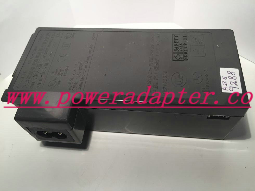 CANON K30302 AC POWER SUPPLY 24V dc 1.2A FOR CANON PIXIMA PHOTO - Click Image to Close