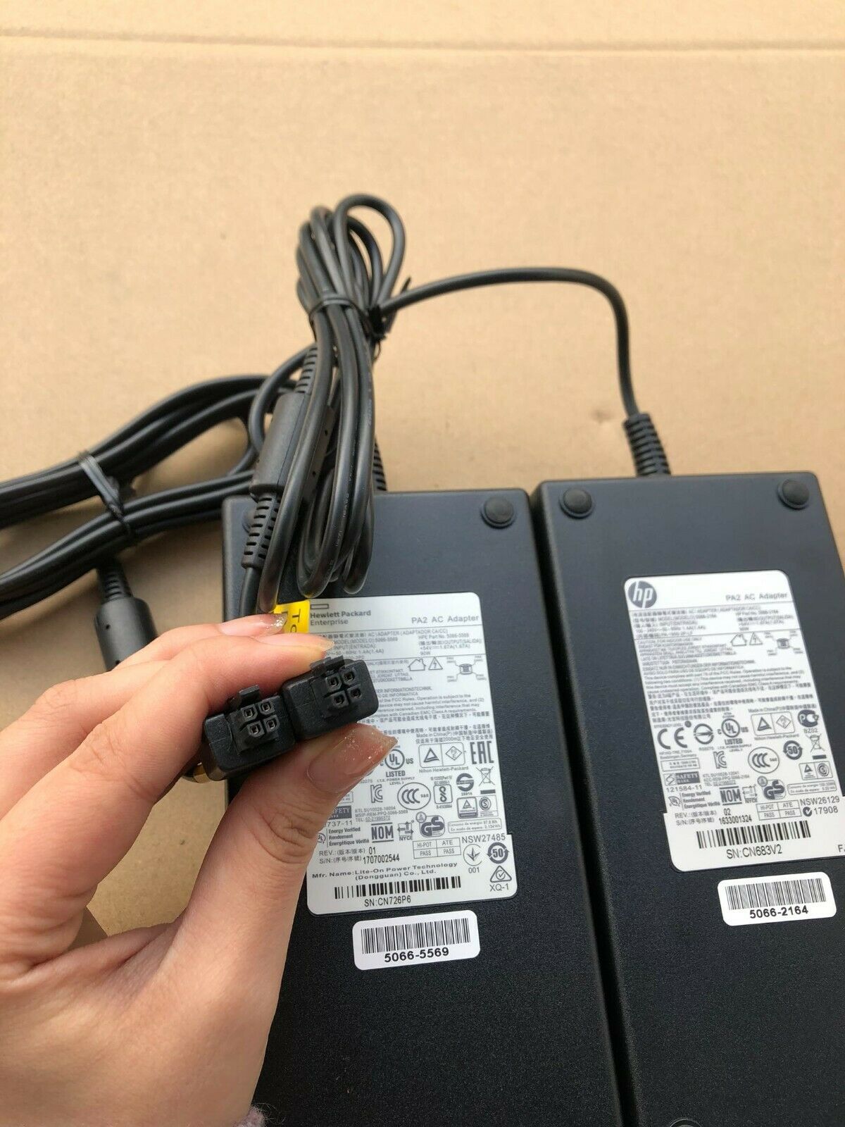 NEW HP PA2 PA-1900-2P-LF 54V1.67A 90W Power AC Adapter Enterprise 5066-2164 Compatible Brand: For HP Compatible P