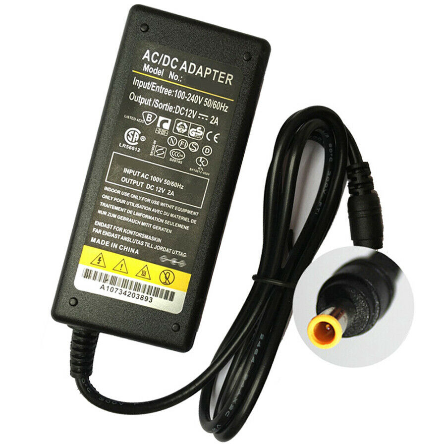 12V 2A 5.0with pin AC Adapter for KORG KA-310 KA310 SP170 SP170BK PSU Specifications: Input Voltage: AC 100-240V, 50/60 - Click Image to Close