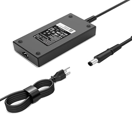 180W AC Charger for Original Dell FA180PM111 HA180PM180 DA180PM111 G5 G7 15 17 5590 5587 7590 7588 5590 Laptop Connecto