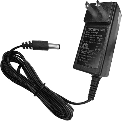 OEM UL Genuine Parts 12V 2.5A AC/DC Adapter Compatible with SCEPTRE # AD40AUH120250 JiangSu SunWard Electronic Technolog