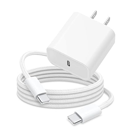 6FT 20W Fast Charger Adapter for NEW AirPod Pro 3 2025 AirPods 4 Gen 4 Generation,AirPods Pro 2 2nd,Max 2 2024, iPhone 1