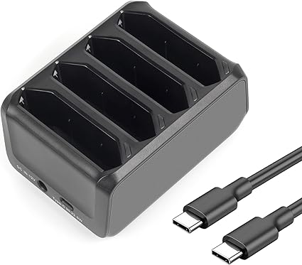 4-Slot TC77 Charger Cradle Charging for Zebra Symbol TC70 TC75 TC72 TC77 TC75AH TC75GK TC700H TC700K TC77HL TC720L BT-00