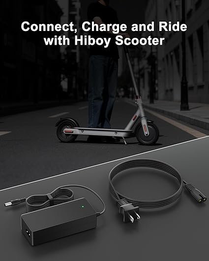 42V for Hiboy Electric Scooter Charger Compatible with Hiboy S2, S2 Lite, S2 Pro,KS4, KS4 Pro, MAX, MAX3, MAX V2, NEX, N