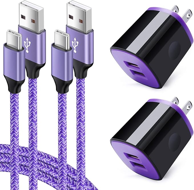 Fast Charger for Samsung Galaxy S25/S24/S23/S23+/S22/S21/S21+/S21 Ultra/Note 20 Ultra/S20 FE 5G/S10 A10E A50 A11 A21 A51