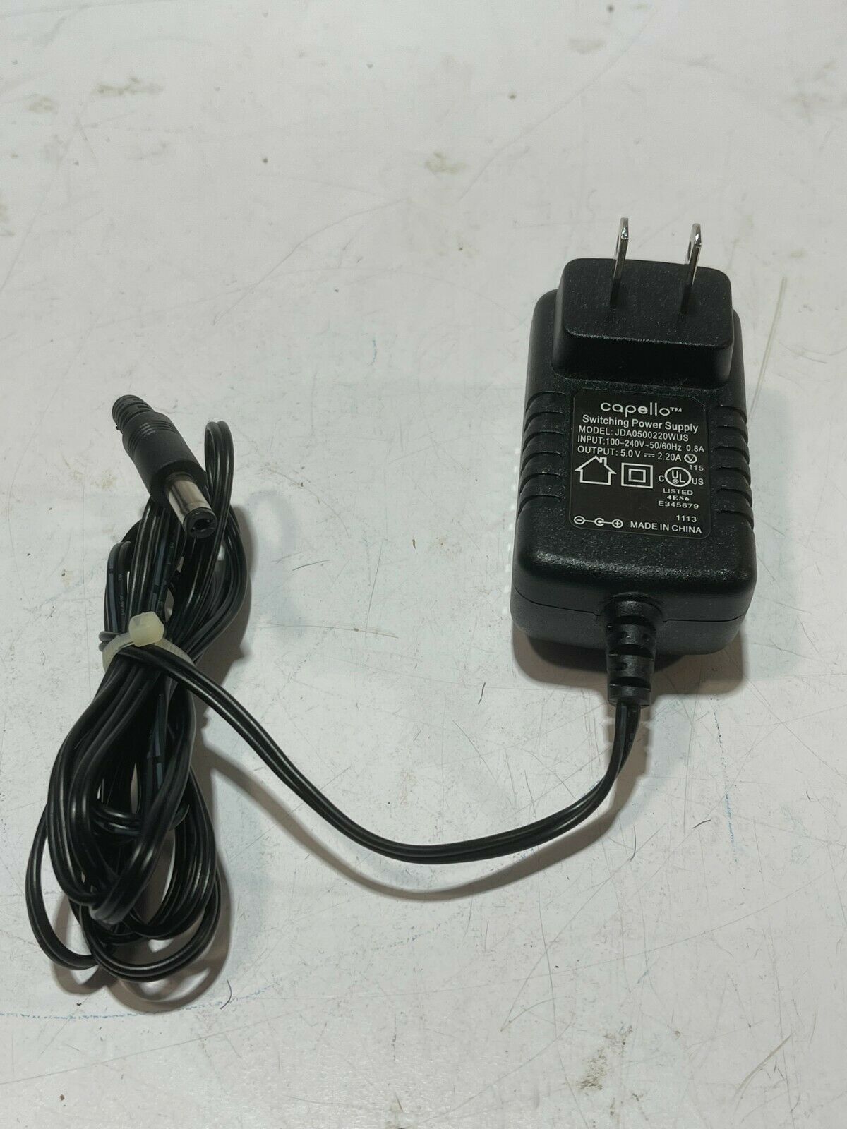 Capello JDA0500250WUS Power Supply AC Adapter DC 5.0V 2.50A Country/Region of Manufacture: China Custom Bundle: No C - Click Image to Close