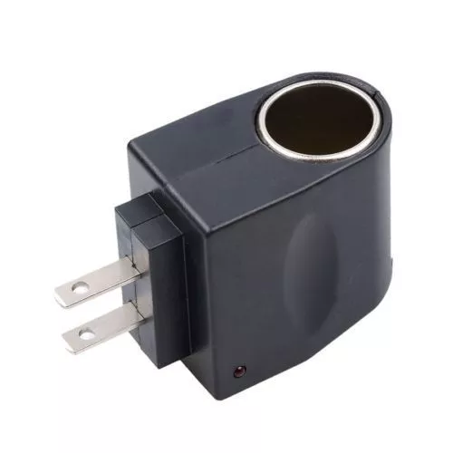 AC US Plug Wall Power to DC Car Charger Cigarette Lighter Converter Adapter RF AC US Plug Wall Power to DC Car Charger