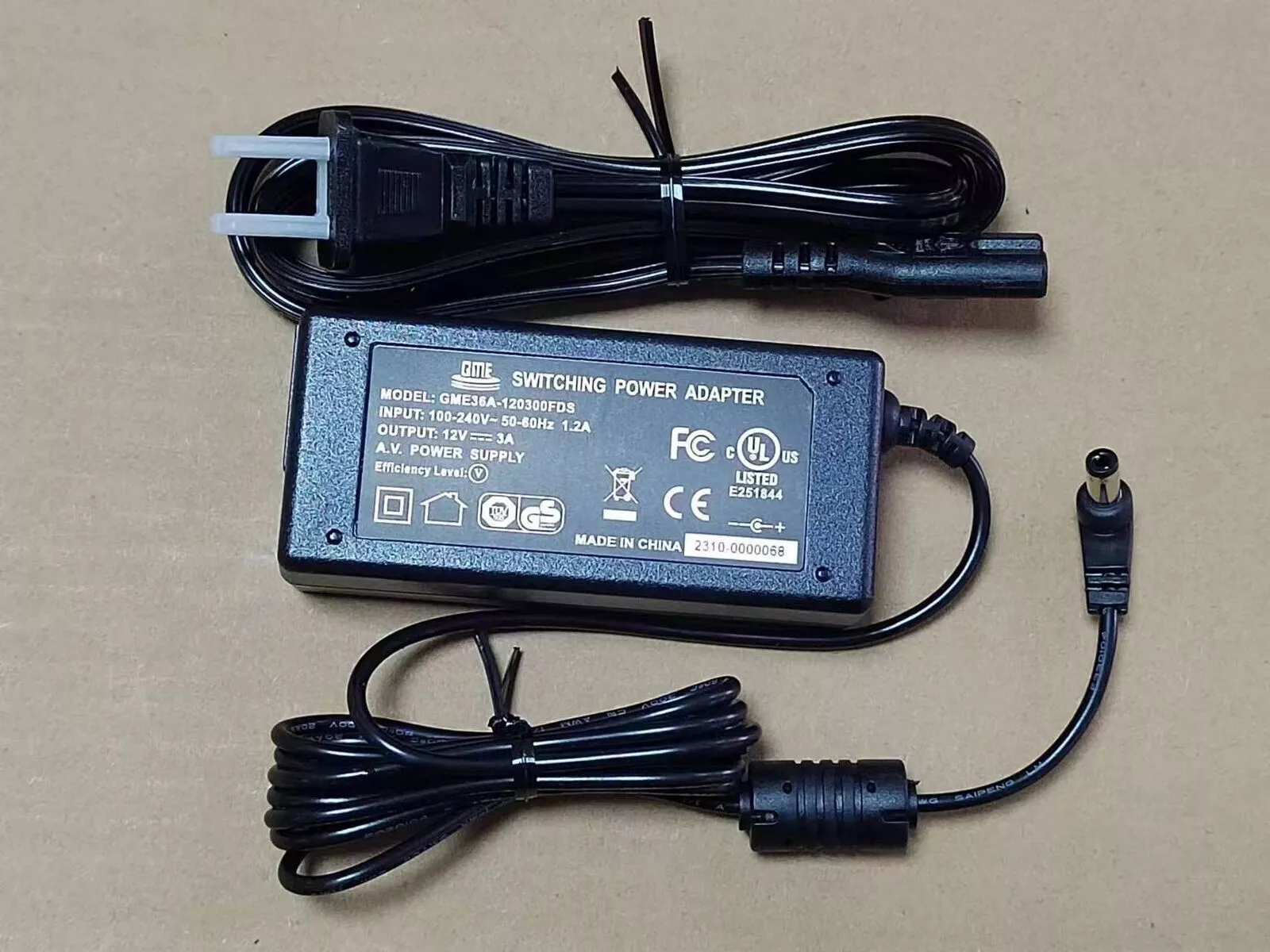 12V GME36A-120300FDS Adapter for Autel IM608 MK908 DV1911 DV1912 Power Charger 12V GME36A-120300FDS Adapter for Autel