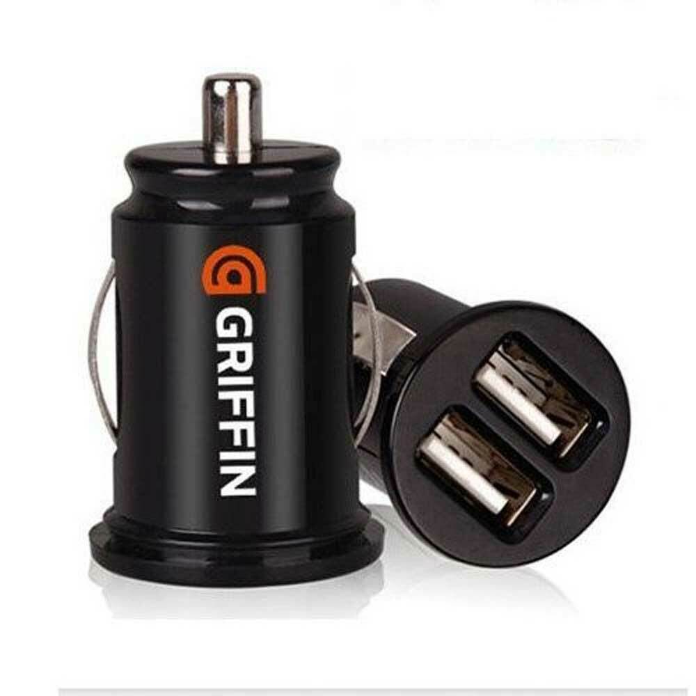 Mini Dual Usb Car Charger Adapter Twin Port 12V Universal Lighter Socket Plug Number of Ports: 2 Design/Finish: Gloss - Click Image to Close
