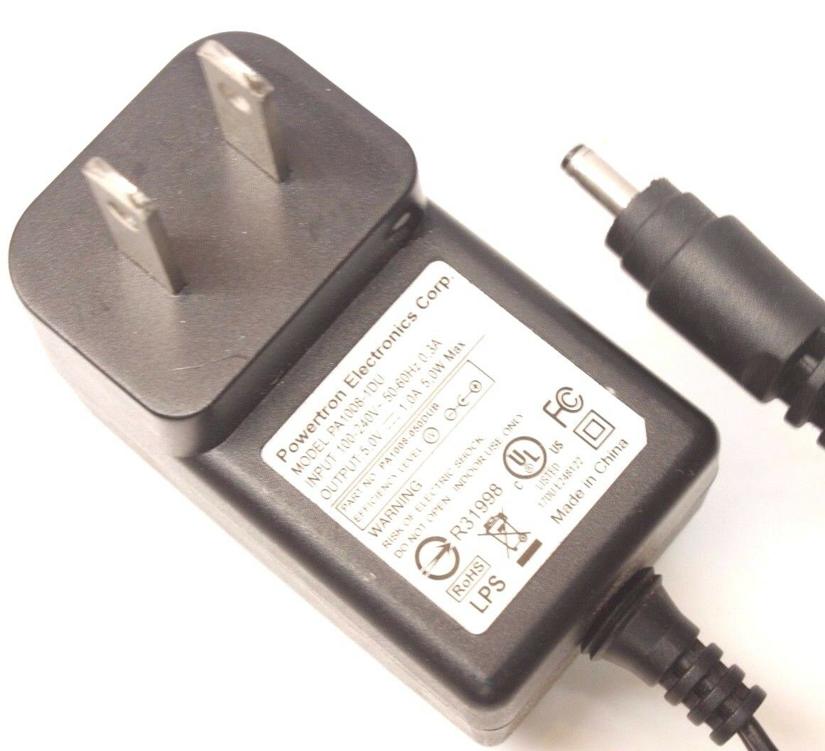 PA1008-1DU AC Power Supply Adapter Output 5V DC 1A for Rocketfish HDMI Switch Model Number PA1008-1DU Brand: PEC Type: - Click Image to Close