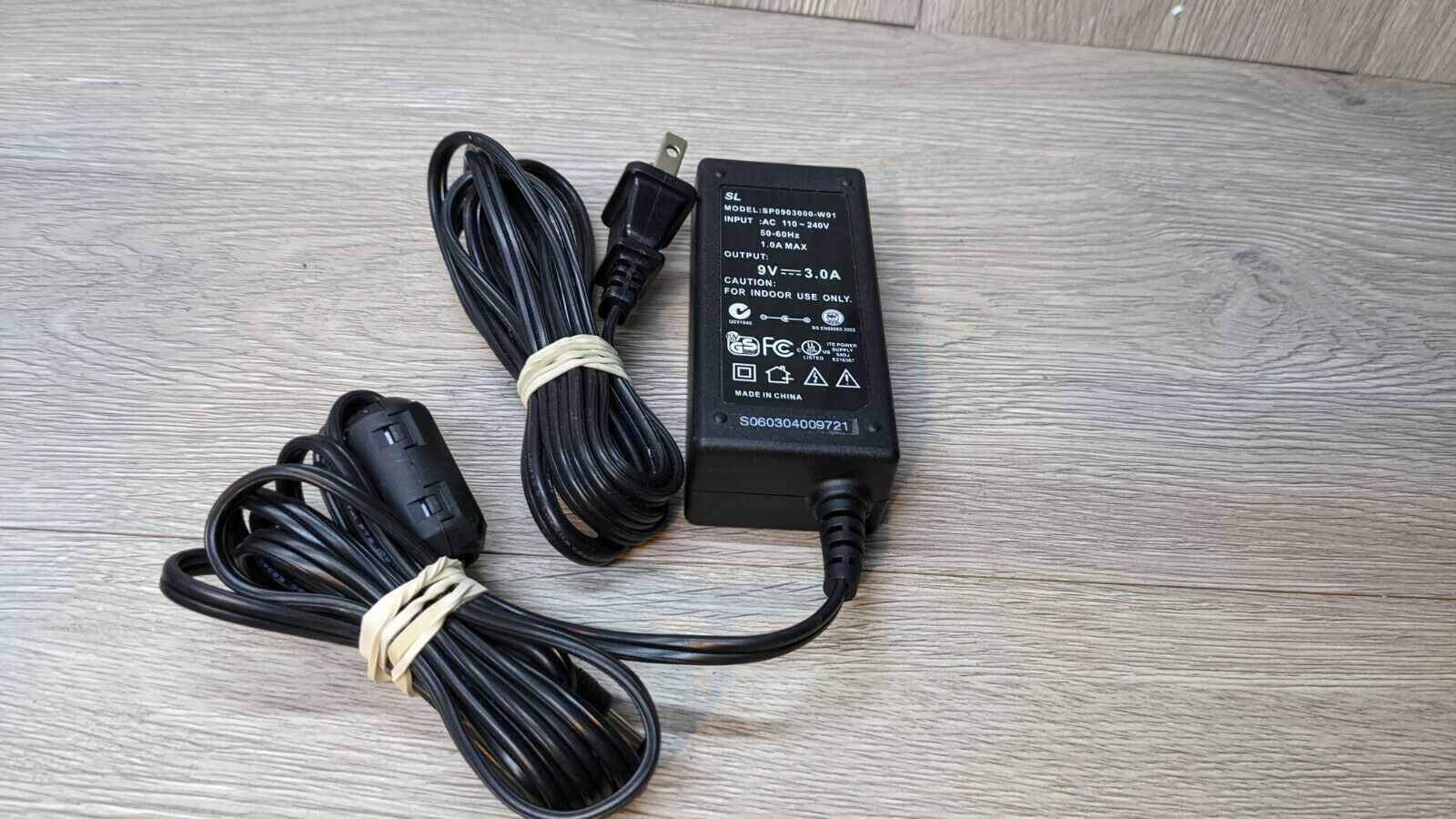 SL SP0903000-W01 AC Adapter Output 9V 2.2A Power Supply Transformer Charger Type: AC/AC Adapter Features: new MPN: D