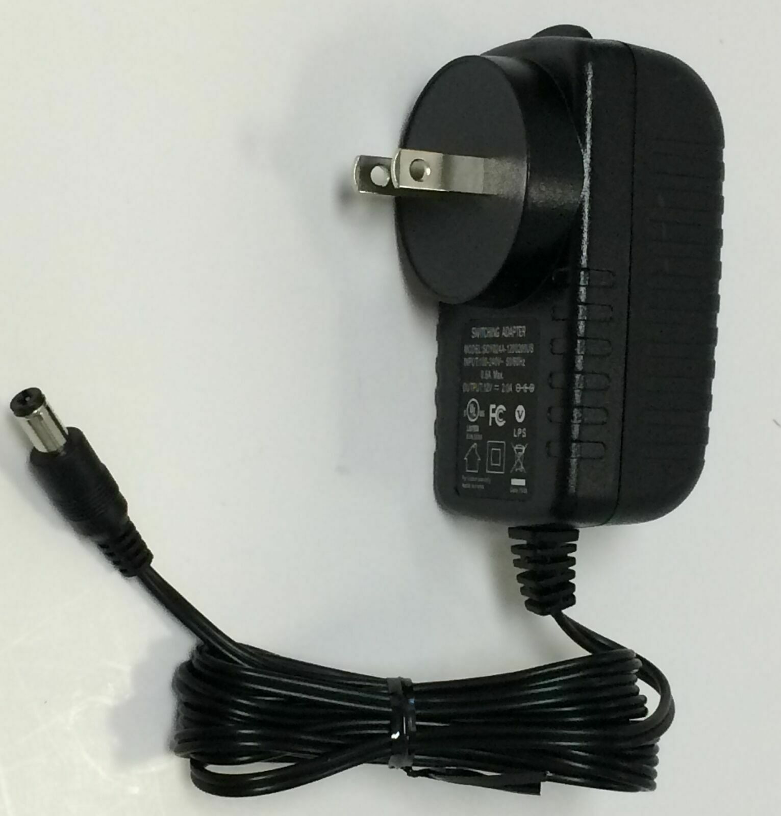 NEW, Switching Power Adapter DC Output Model SOY024A-1200200US, ( 5 ft ) Type: AC/AC Adapter MPN: Does Not Apply Mod - Click Image to Close
