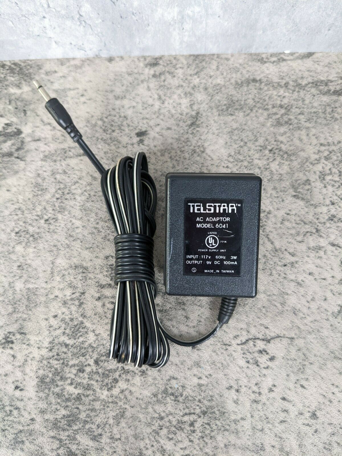 Vintage Coleco Telstar AC Adapter 6041 Original Power Cord Tested Brand: Coleco Type: AC/DC Adapter Compatible Model