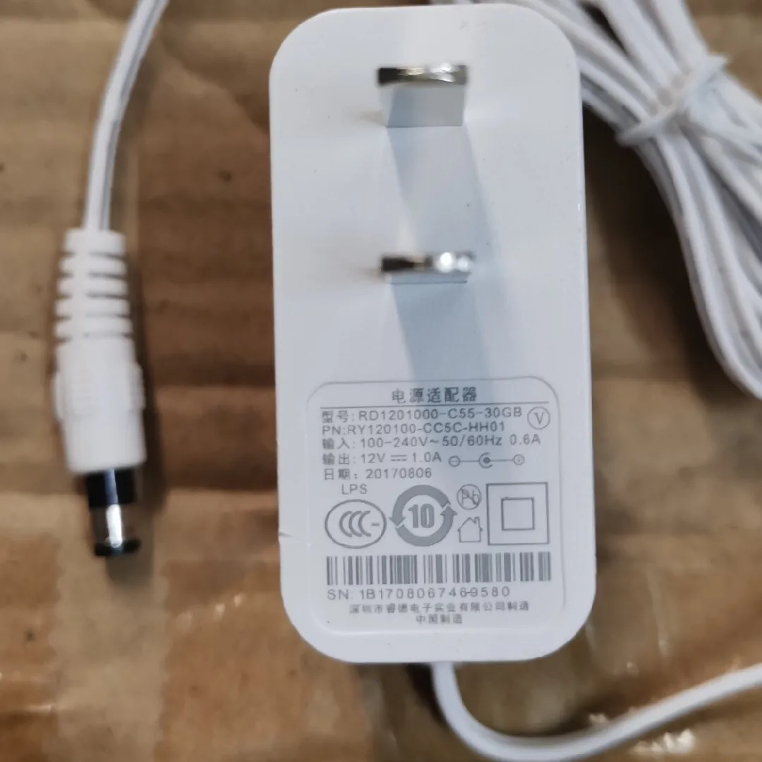 12V 1A Power Adapter For Applicable to ZTE ZXHN F4010C model Tianyi gateway part number:1109120100-cc5c-hh01 model numb