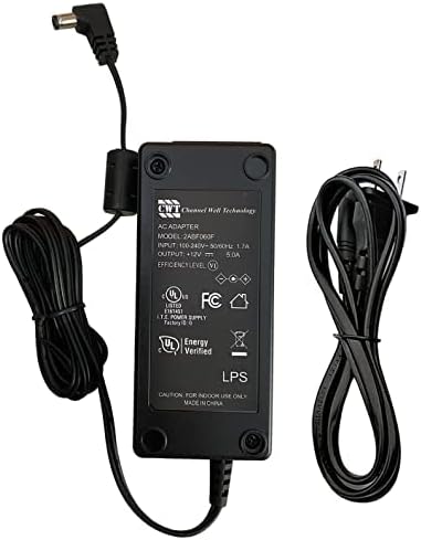 Original CWT 12V UL AC/DC Adapter Compatible with Zebra ZQ500 ZQ510 ZQ520 ZQ521 ZQ 500 510 Printer ZQ52-AUE0000-00 ZQ52-