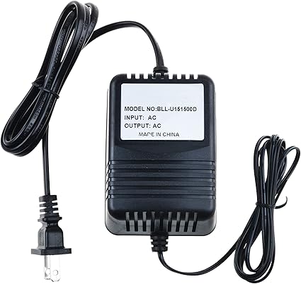 AC Adapter for VTech CS6419-2 CS6419-15 DECT 6.0 Cordless Phone Base Unit and Handset Unit Power Supply Cord Cable Wall
